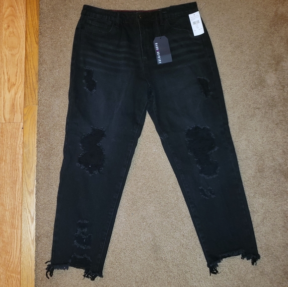 Distressed FN Jeans - Picture 2 of 4